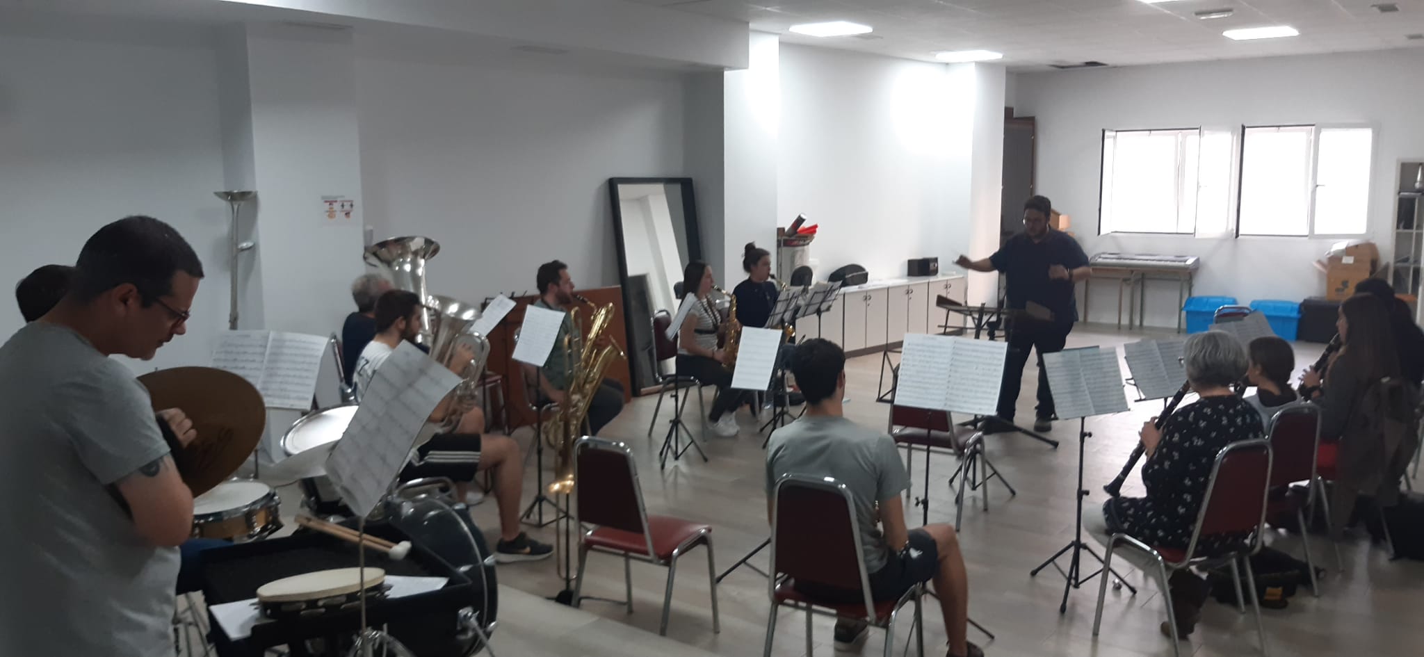 Arrancan las prácticas del primer Título Especialista Universitario en Dirección de Banda