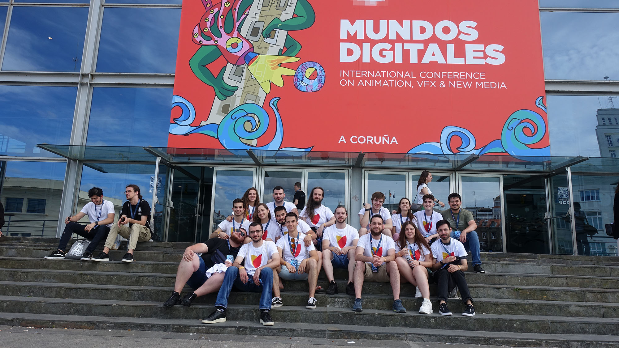 El alumnado del Máster en Arte para Videojuegos visita el Congreso Mundos Digitales