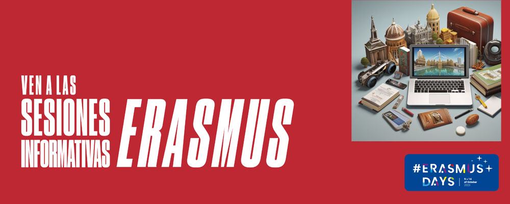 Sesiones informativas ERASMUS Ciclos – Grados – Postgrados