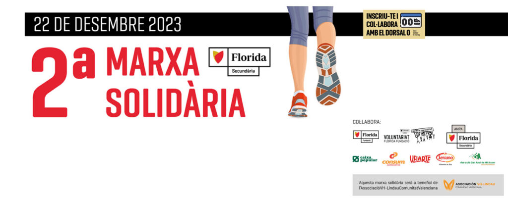 II Marxa Solidaria organizada por Florida Secundària