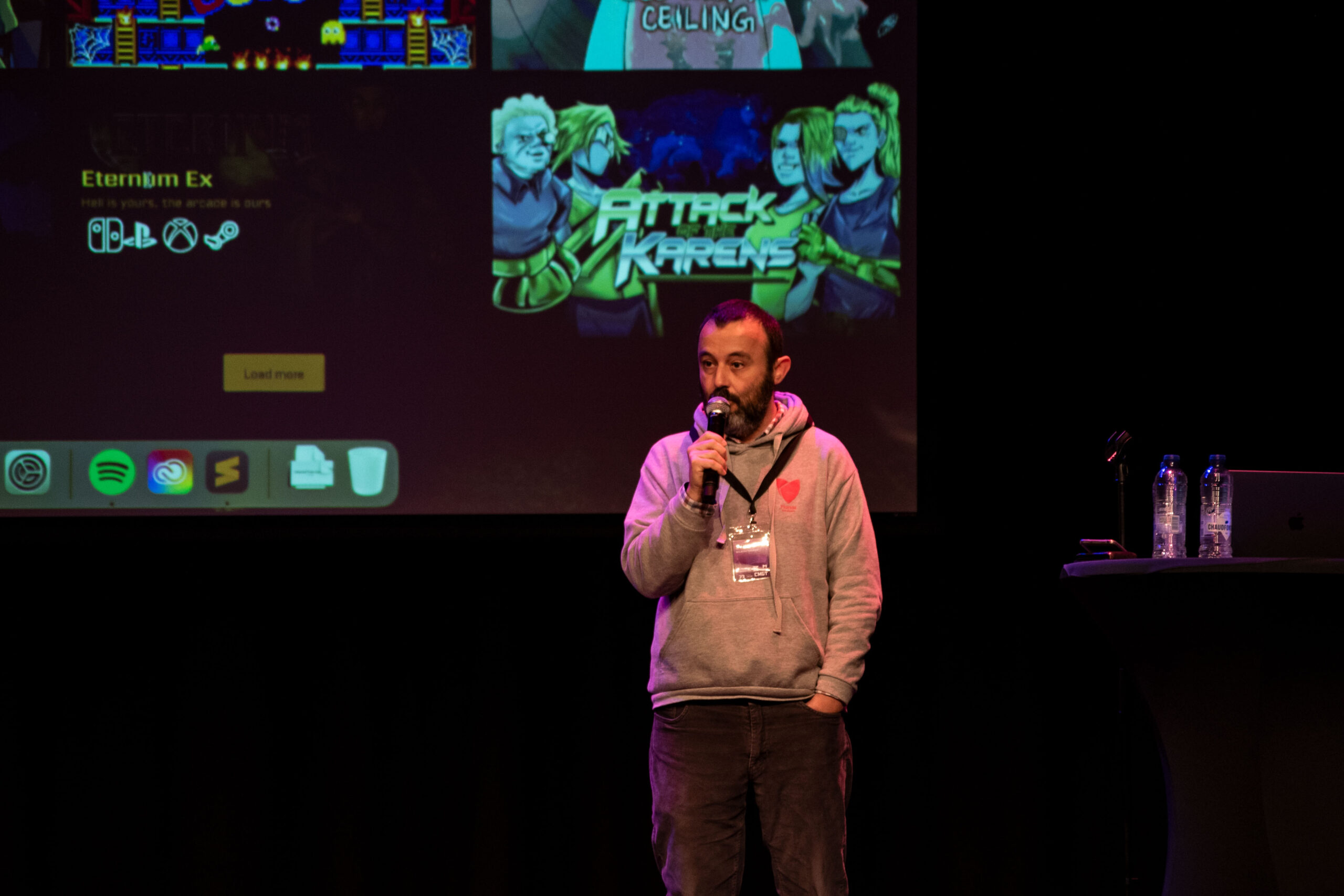 Juan Peralta, docente de Videojuegos, participa en Reality Check Festival 2024