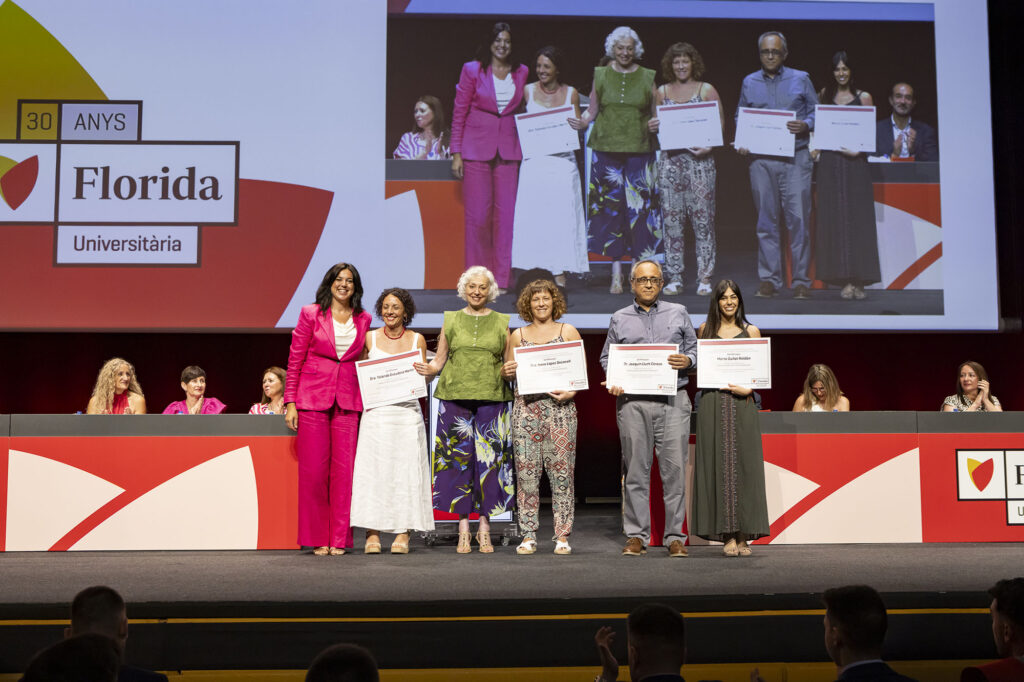 Docentes de Florida Universitària reciben el reconocimiento a la Excelencia Investigadora 2024