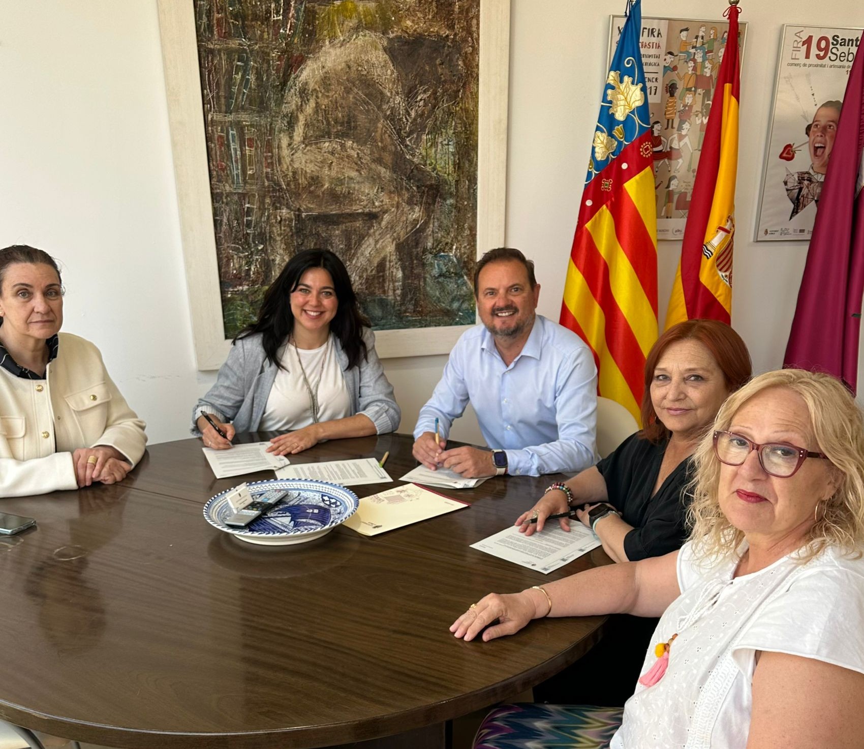 La Magna firma un convenio de colaboración con el Ayuntamiento de Silla