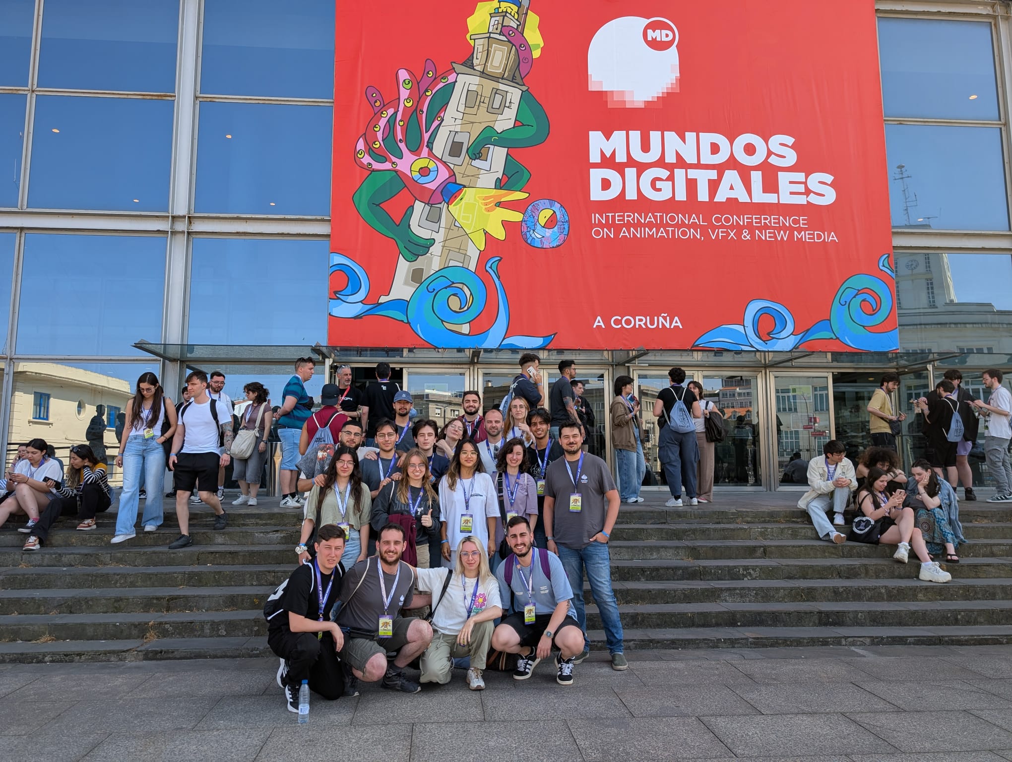 Mundos Digitales abre sus puertas al alumnado del Máster en Arte para Videojuegos