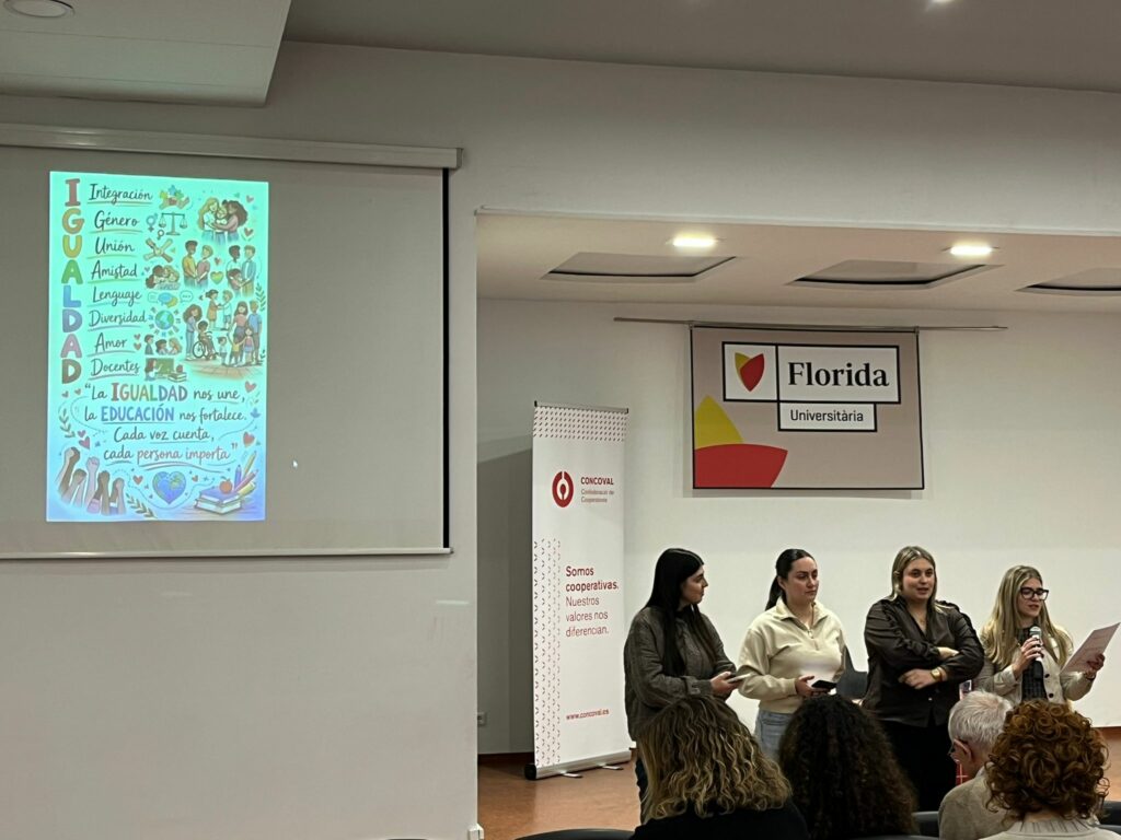 CONCOVAL y Florida Universitària fomentan los valores cooperativos entre el futuro profesorado