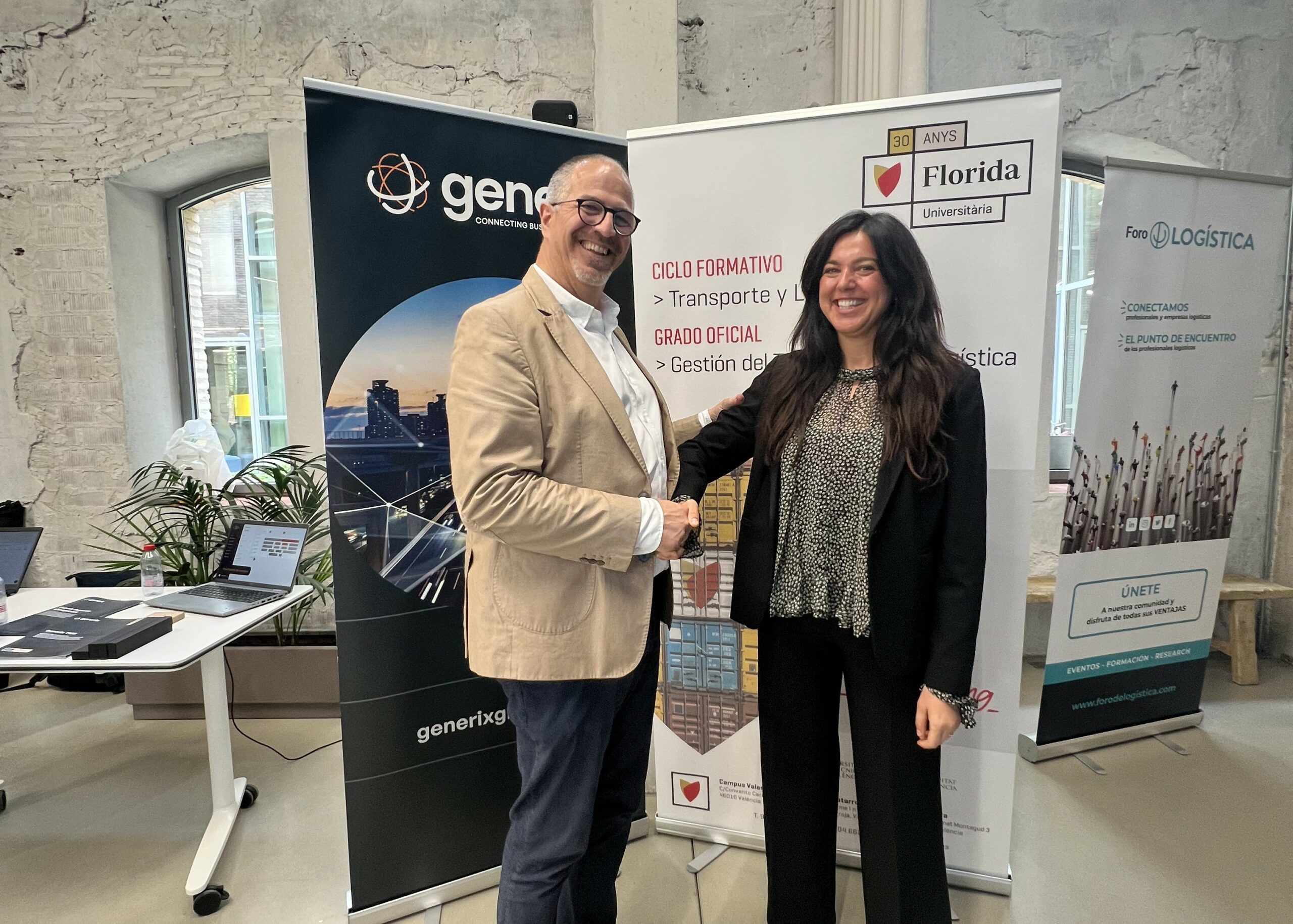 Florida Universitària firma un acuerdo de colaboración con Generix Group