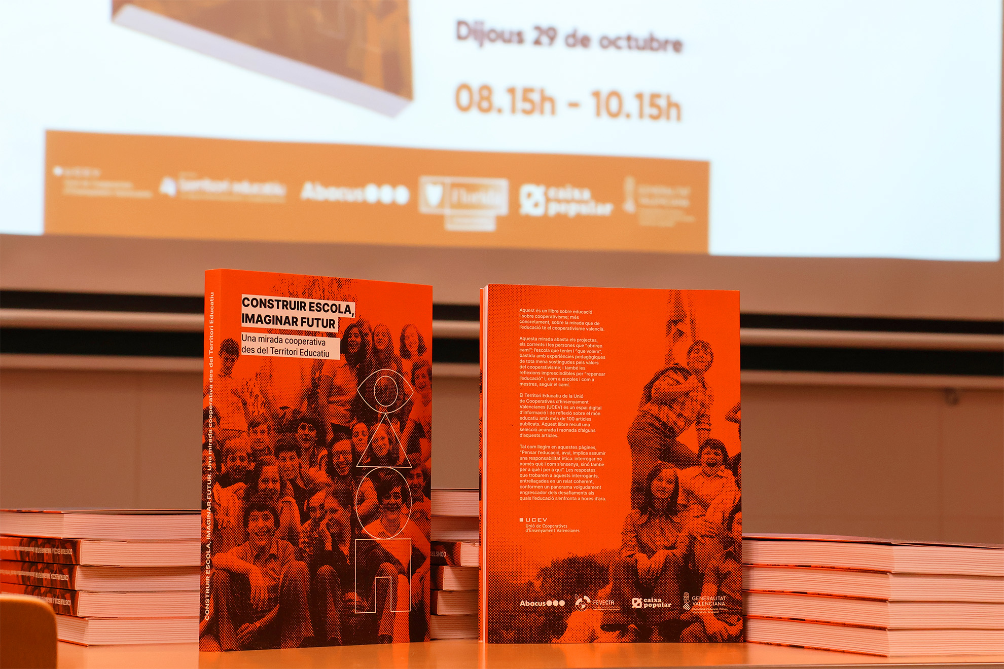 La UCEV presenta «Construir escola, imaginar futur» sobre la educación cooperativa en Florida Universitària
